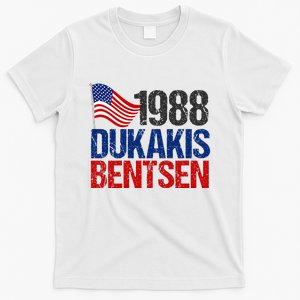 Dukakis Bentsen 1988 Retro Democrat Election T-Shirt