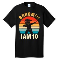 Dabbing Birthday 10 Years Old 10th Birthday Outfit Boy Tall T-Shirt