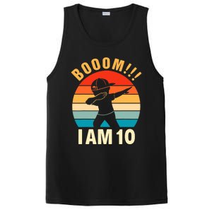 Dabbing Birthday 10 Years Old 10th Birthday Outfit Boy PosiCharge Competitor Tank