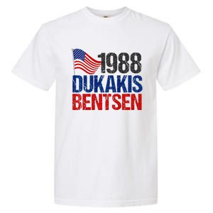 Dukakis Bentsen 1988 Retro Democrat Garment-Dyed Heavyweight T-Shirt