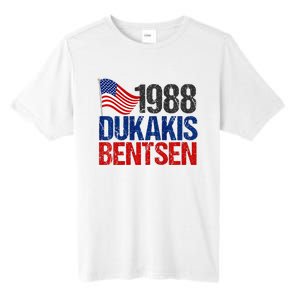 Dukakis Bentsen 1988 Retro Democrat Tall Fusion ChromaSoft Performance T-Shirt