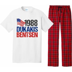 Dukakis Bentsen 1988 Retro Democrat Pajama Set