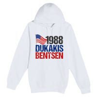 Dukakis Bentsen 1988 Retro Democrat Premium Pullover Hoodie