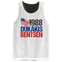 Dukakis Bentsen 1988 Retro Democrat Mesh Reversible Basketball Jersey Tank