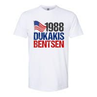 Dukakis Bentsen 1988 Retro Democrat Election Softstyle CVC T-Shirt