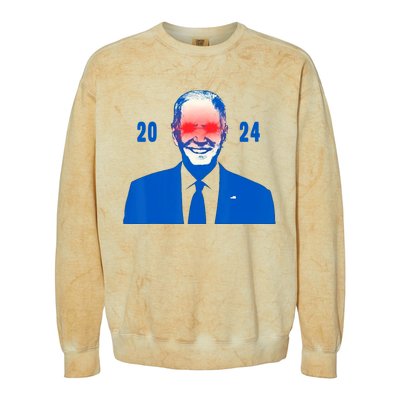 Dark Brandon 2024 Biden Funny new campaign Colorblast Crewneck Sweatshirt