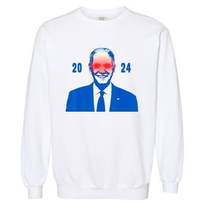 Dark Brandon 2024 Biden Funny new campaign Garment-Dyed Sweatshirt