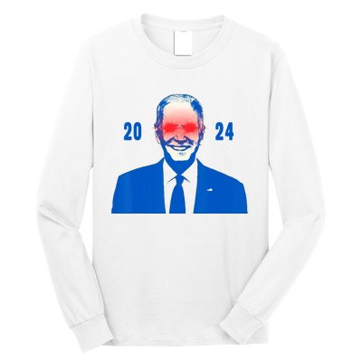 Dark Brandon 2024 Biden Funny new campaign Long Sleeve Shirt