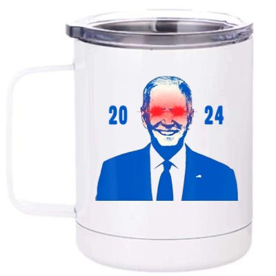 Dark Brandon 2024 Biden Funny new campaign 12 oz Stainless Steel Tumbler Cup