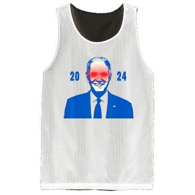 Dark Brandon 2024 Biden Funny new campaign Mesh Reversible Basketball Jersey Tank