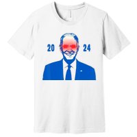 Dark Brandon 2024 Biden Funny new campaign Premium T-Shirt