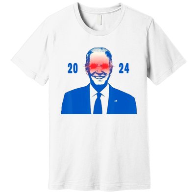 Dark Brandon 2024 Biden Funny new campaign Premium T-Shirt