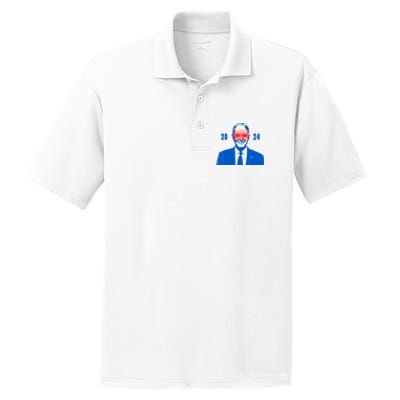 Dark Brandon 2024 Biden Funny new campaign PosiCharge RacerMesh Polo