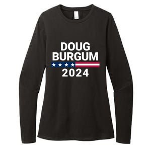 Doug Burgum 2024 Doug Burgum For Presidential Election Womens CVC Long Sleeve Shirt