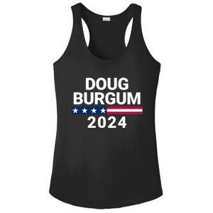 Doug Burgum 2024 Doug Burgum For Presidential Election Ladies PosiCharge Competitor Racerback Tank