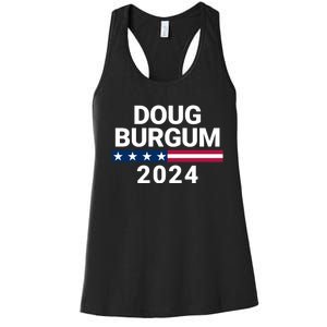 Doug Burgum 2024 Doug Burgum For Presidential Election Women's Racerback Tank