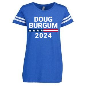 Doug Burgum 2024 Doug Burgum For Presidential Election Enza Ladies Jersey Football T-Shirt