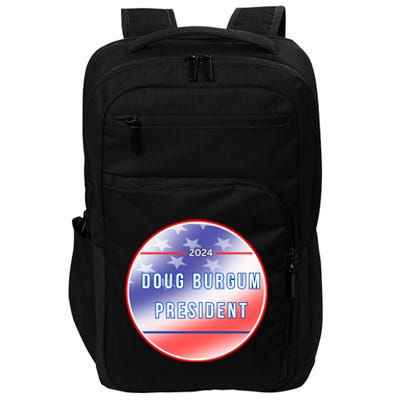 Doug Burgum 2024 Doug Burgum For Presidential Election Impact Tech Backpack