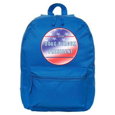 Doug Burgum 2024 Doug Burgum For Presidential Election 16 in Basic Backpack