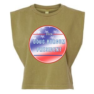 Doug Burgum 2024 Doug Burgum For Presidential Election Garment-Dyed Women's Muscle Tee