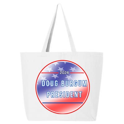 Doug Burgum 2024 Doug Burgum For Presidential Election 25L Jumbo Tote