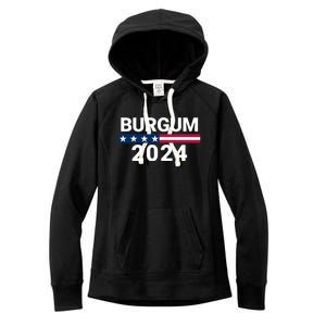 Doug Burgum 2024 Doug Burgum For Presidential Election Women's Fleece Hoodie