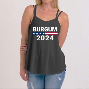 Doug Burgum 2024 Doug Burgum For Presidential Election Women's Strappy Tank