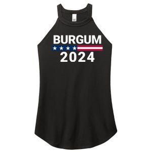 Doug Burgum 2024 Doug Burgum For Presidential Election Women's Perfect Tri Rocker Tank