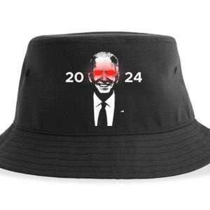 Dark Brandon 2024 Joe Biden's Campaign Sustainable Bucket Hat