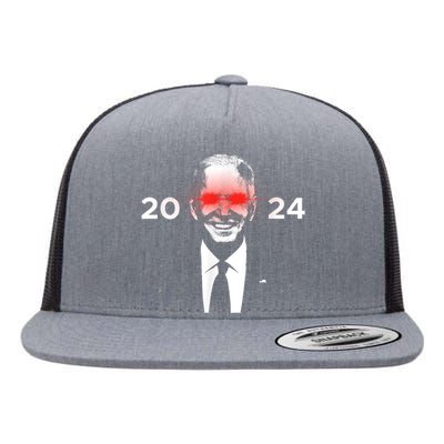 Dark Brandon 2024 Joe Biden's Campaign Flat Bill Trucker Hat