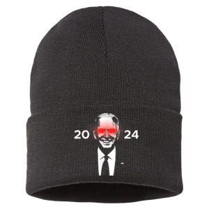 Dark Brandon 2024 Joe Biden's Campaign Sustainable Knit Beanie