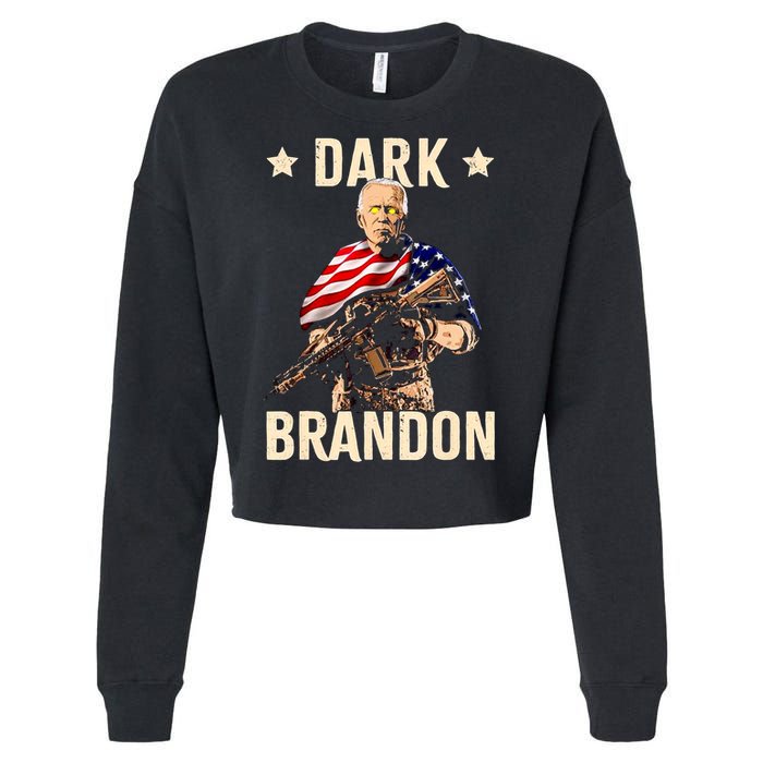 Dark Brandon 2024 Cropped Pullover Crew
