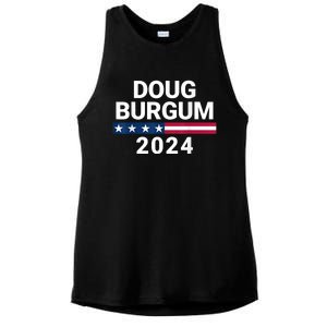 Doug Burgum 2024 Doug Burgum For Presidential Election 2024 Ladies PosiCharge Tri-Blend Wicking Tank