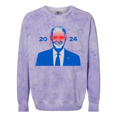 Dark Brandon 2024 Colorblast Crewneck Sweatshirt