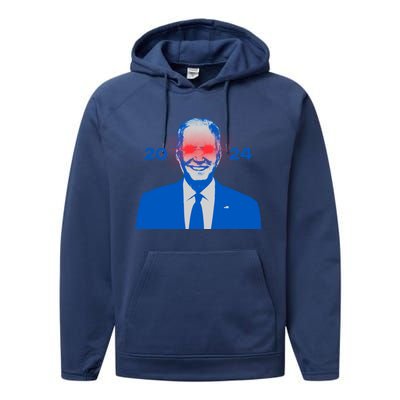 Dark Brandon 2024 Performance Fleece Hoodie