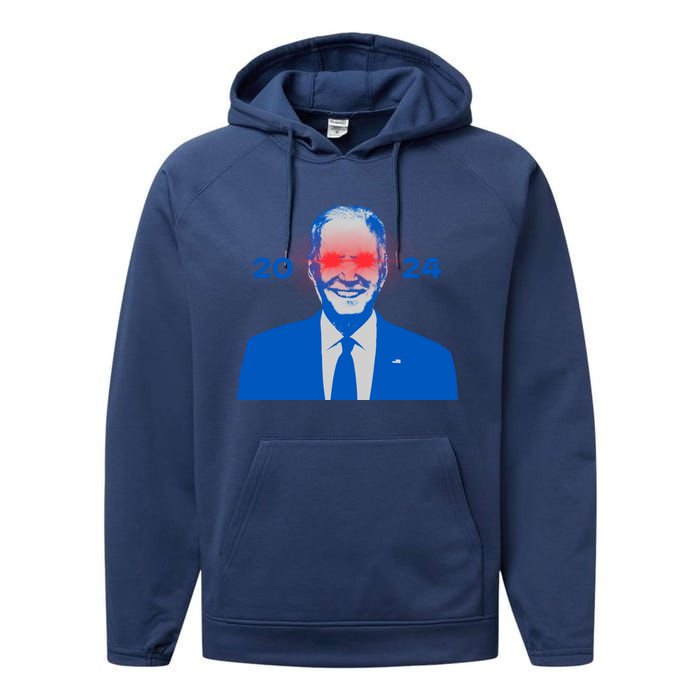 Dark Brandon 2024 Performance Fleece Hoodie