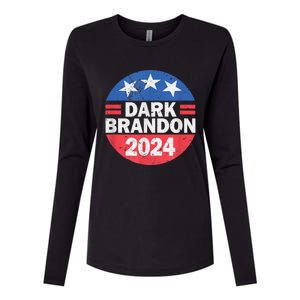 Dark Brandon 2024 Womens Cotton Relaxed Long Sleeve T-Shirt