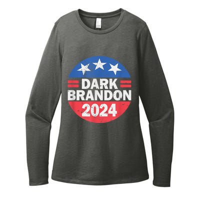 Dark Brandon 2024 Womens CVC Long Sleeve Shirt