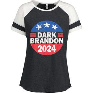 Dark Brandon 2024 Enza Ladies Jersey Colorblock Tee