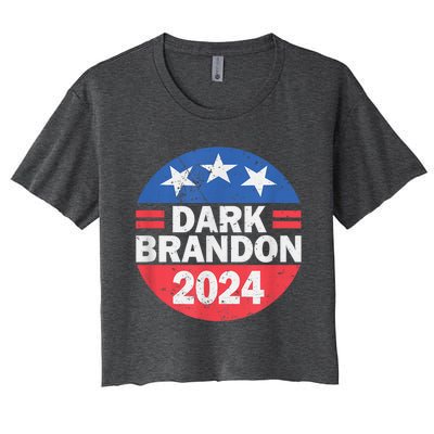 Dark Brandon 2024 Women's Crop Top Tee