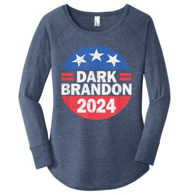 Dark Brandon 2024 Women's Perfect Tri Tunic Long Sleeve Shirt