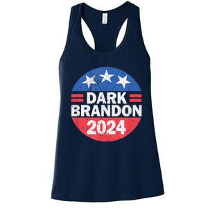 Dark Brandon 2024 Women's Racerback Tank