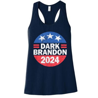 Dark Brandon 2024 Women's Racerback Tank