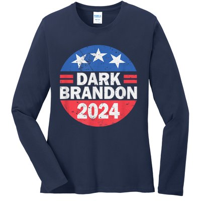 Dark Brandon 2024 Ladies Long Sleeve Shirt