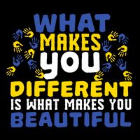 Different Beautiful 21 World Down Syndrome Awareness Day Short Acrylic Beanie