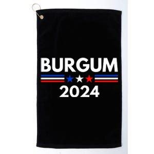 Doug Burgum 2024 Doug Burgum For Presidential Election 2024 Platinum Collection Golf Towel