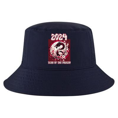 Dragon & Blossoms 2024 Year Of The Dragon Cool Comfort Performance Bucket Hat