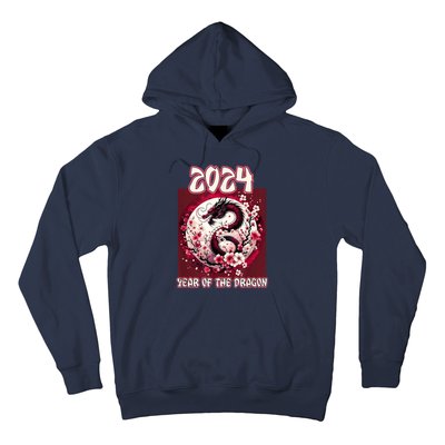 Dragon & Blossoms 2024 Year Of The Dragon Hoodie