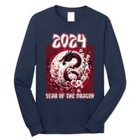 Dragon & Blossoms 2024 Year Of The Dragon Long Sleeve Shirt