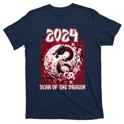 Dragon & Blossoms 2024 Year Of The Dragon T-Shirt